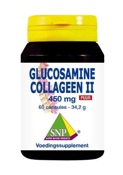 Glucosamine collageen type ii puur 60 capsules