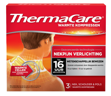 Nek-schouder-pols warmtekompressen 3 stuks