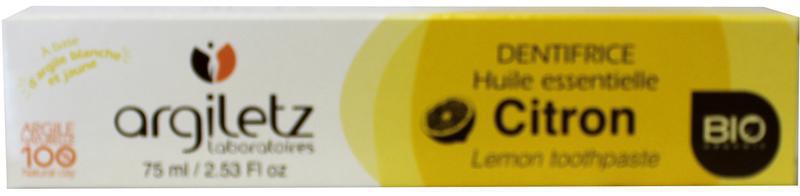 Tandpasta citroen 75ml