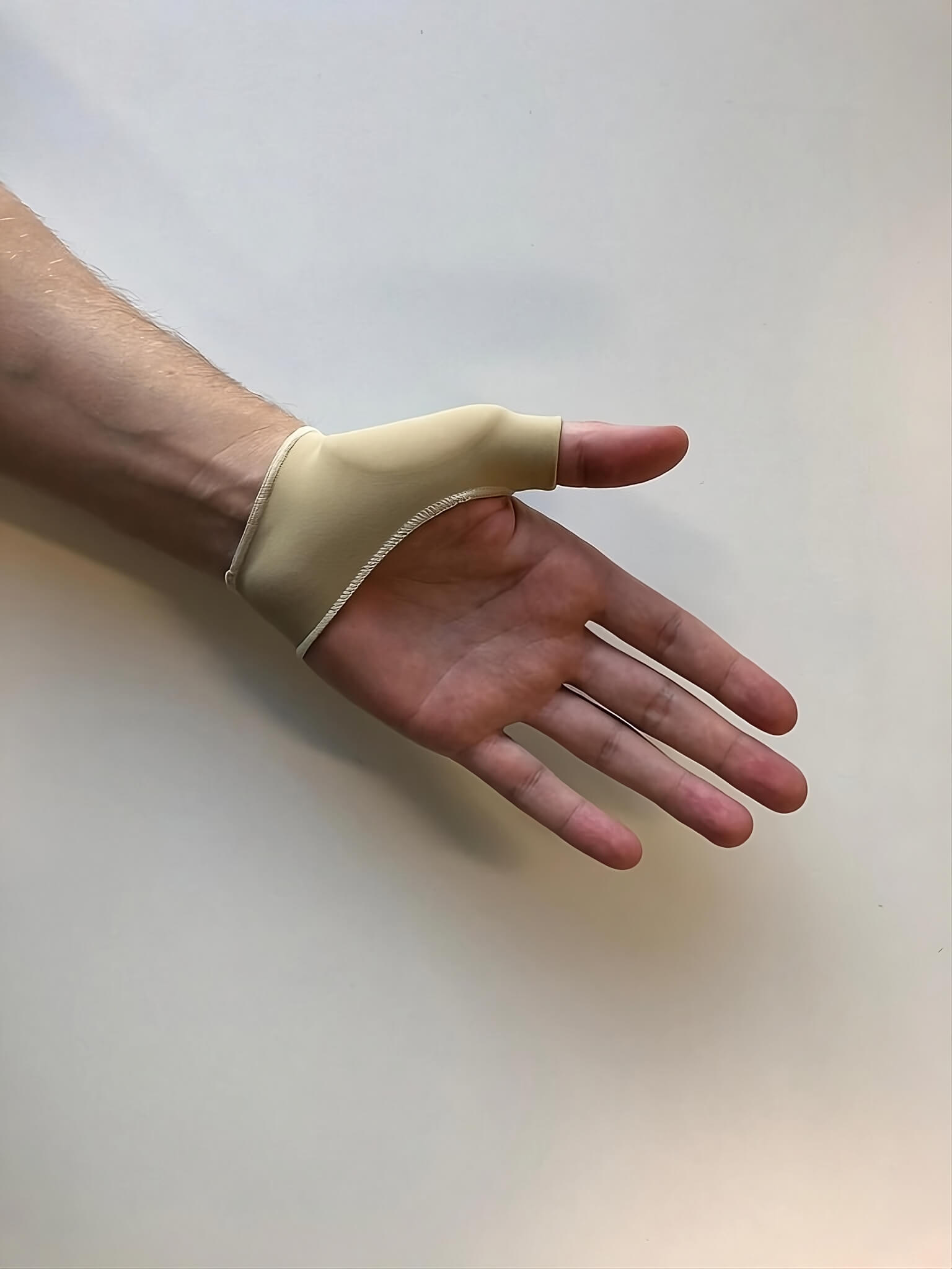 Universele / undersleeve voor artrose en RSI Duimbandage