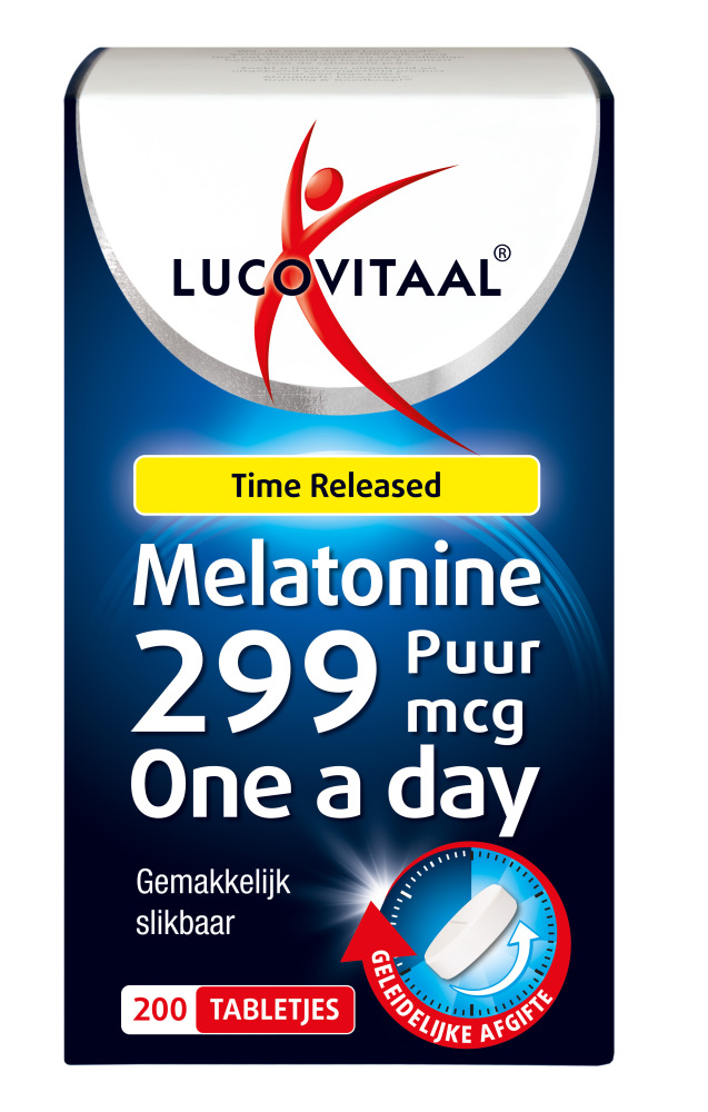 Melatonine Puur 299 mcg Tabletten
