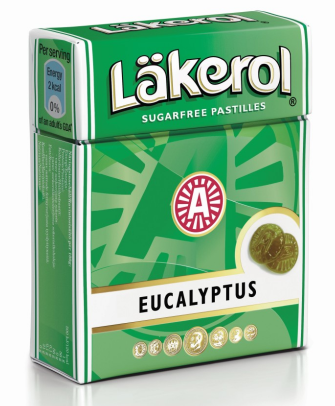 Eucalyptus Suikervrij Pastilles