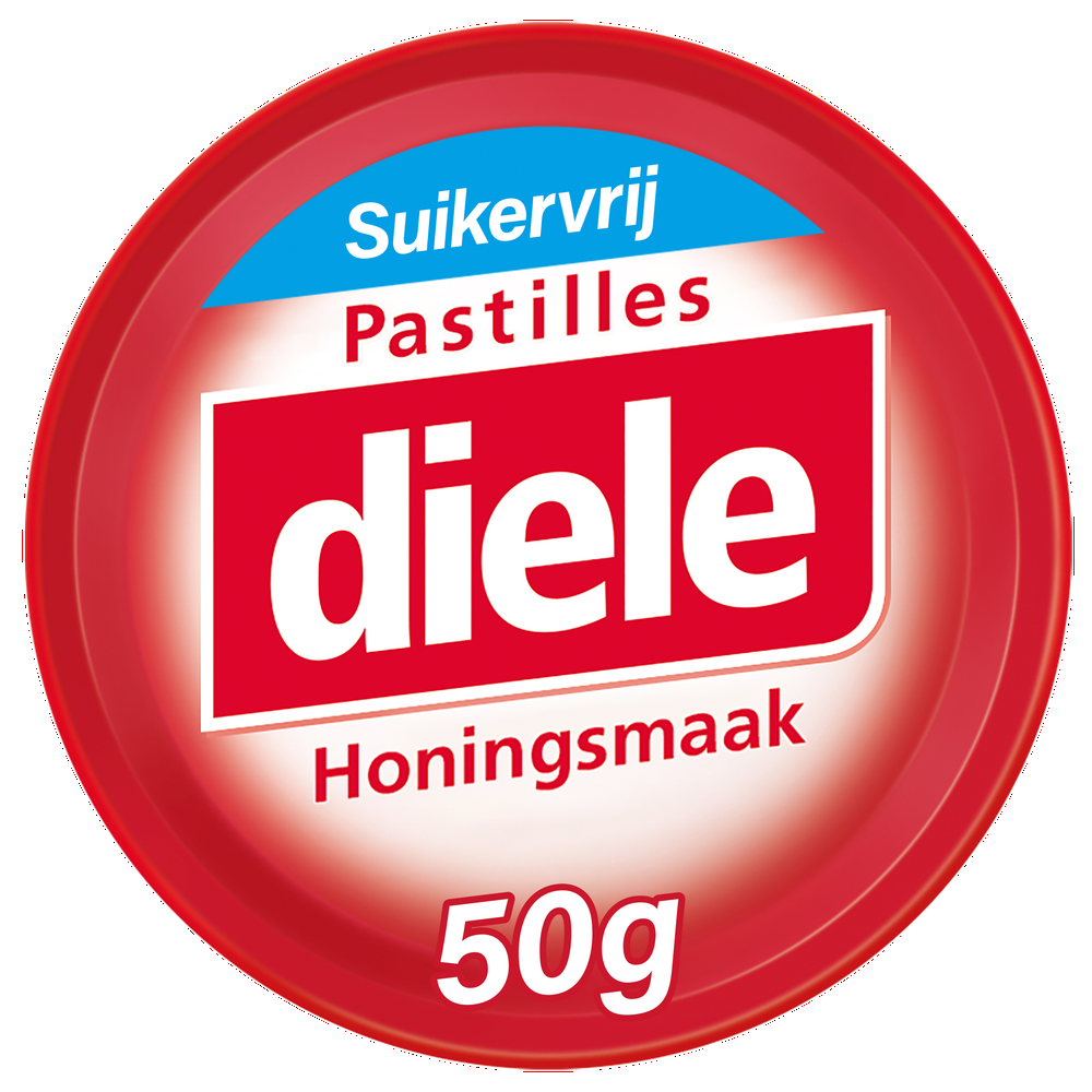 Pastilles Rood Honing Suikervrij
