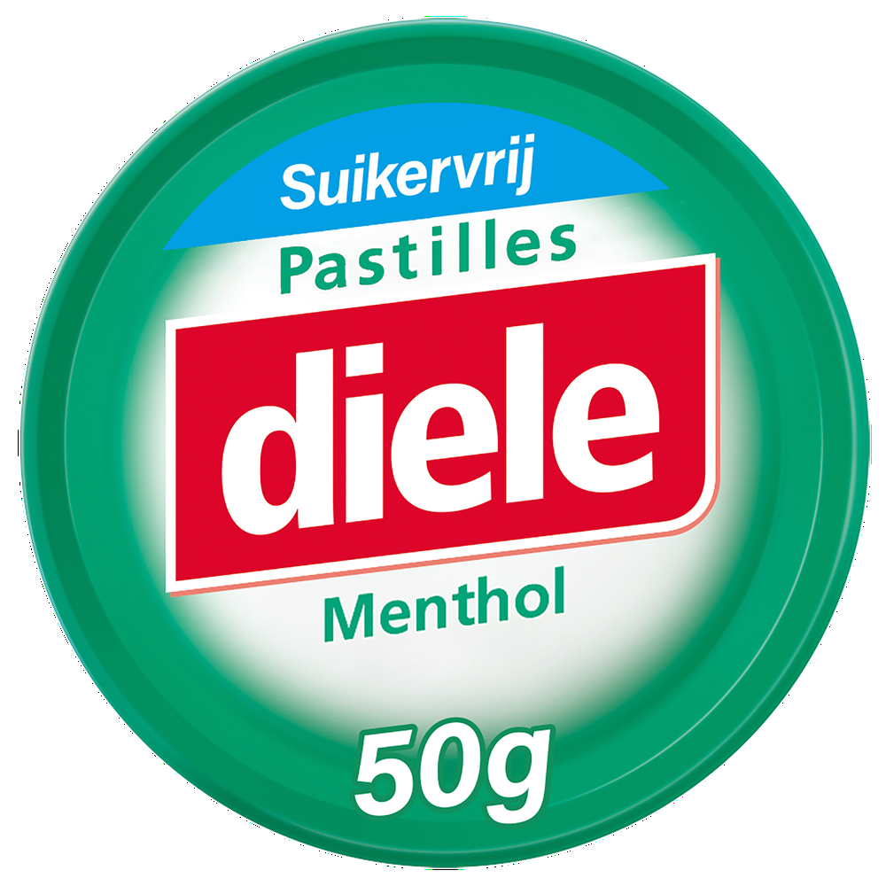 Pastilles Groen Menthol Suikervrij