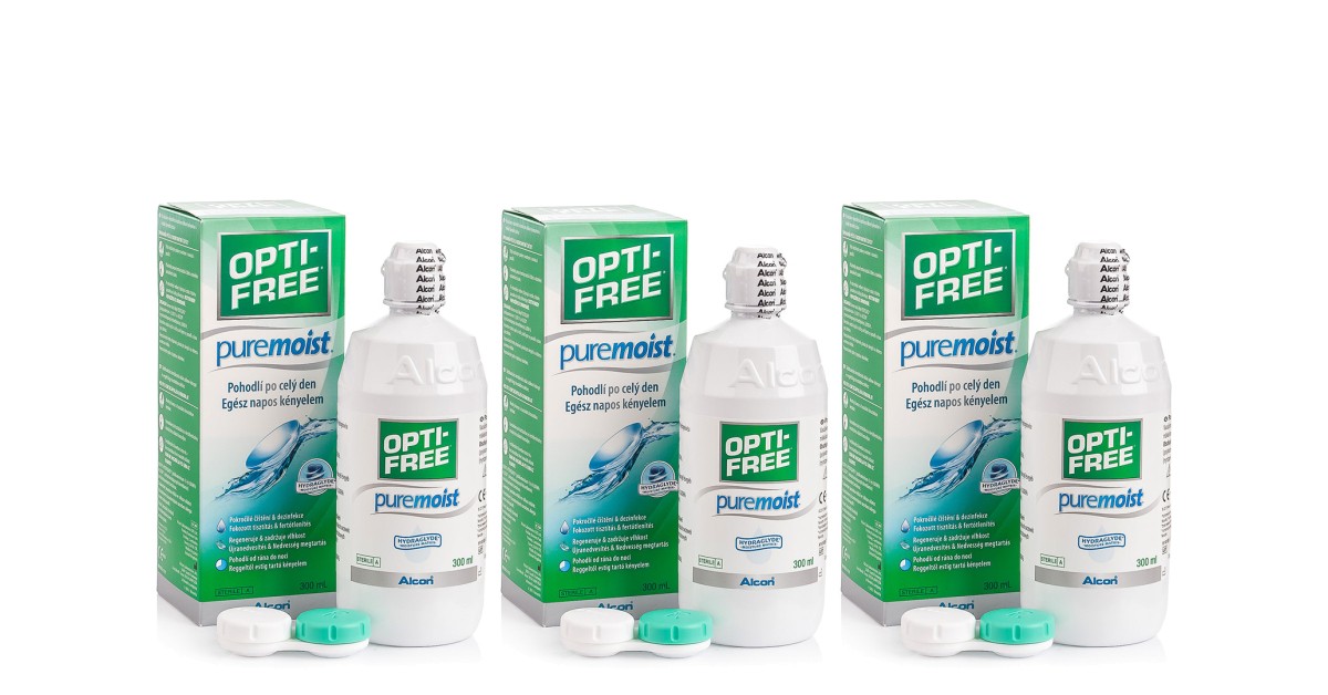 Alcon Optifree PureMoist (3x300ml)
