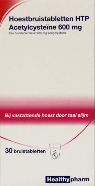 Acetylcysteïne 600 mg 30brt