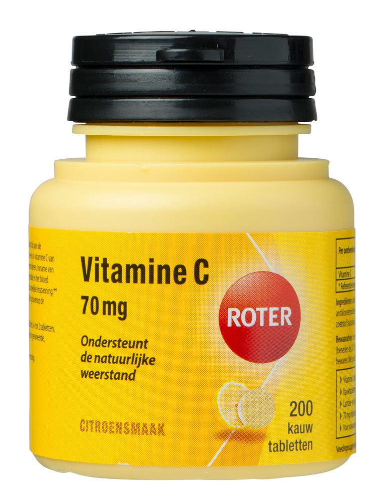 Vitamine C Tabletten Citroensmaak 200st