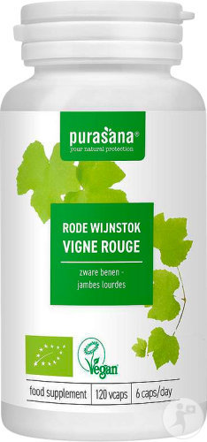 Rode wijnstok bio 120 capsules