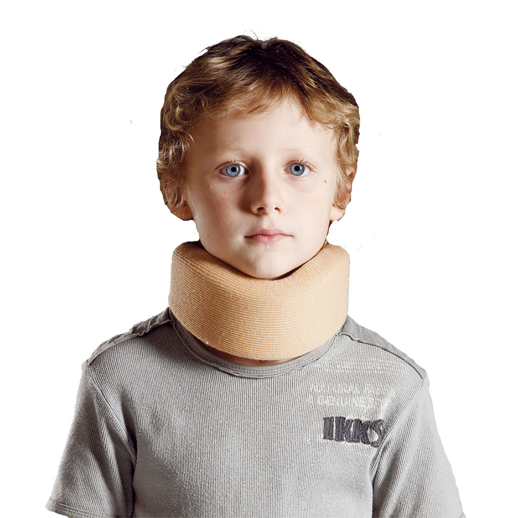Comfortabele Voor Kinderen - Cervicale Kids Nekbrace Beige