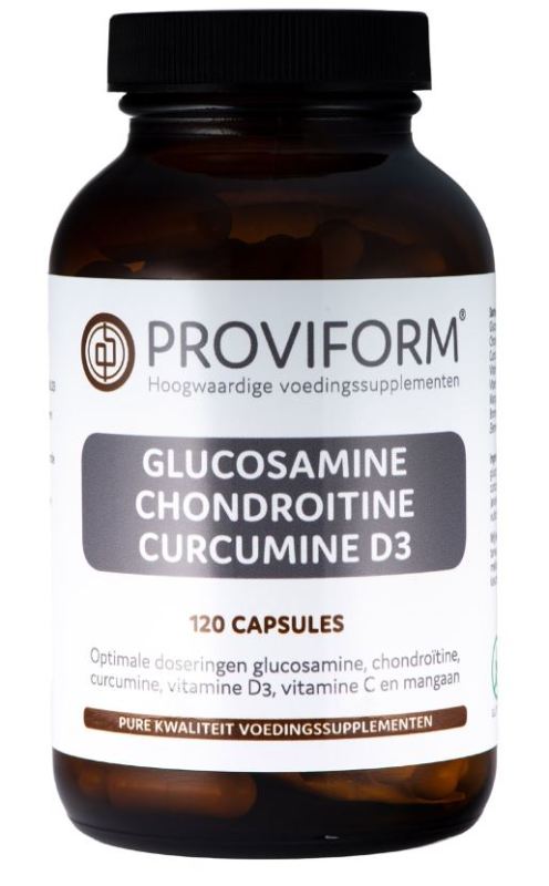 Proviform Glucosamine chondroitine curcuma d3 120 Capsules