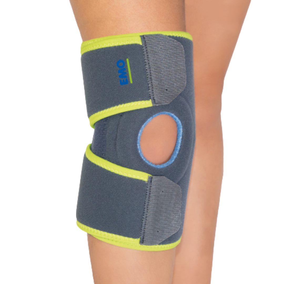 KIDS Wraparound Kinder Kniebrace Grijs
