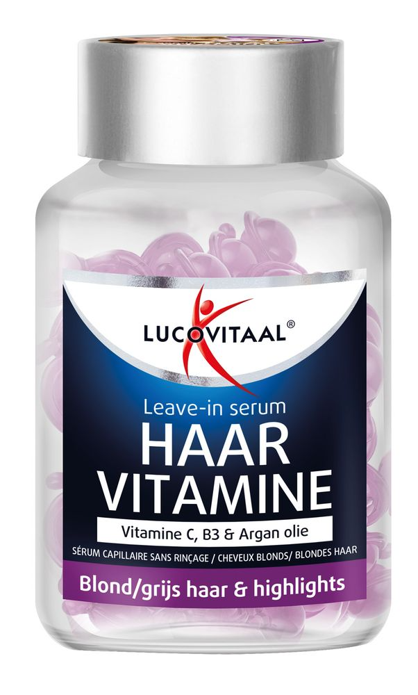 Haarvitamine Leave-in Serum Blond/Grijs Haar & Highlights Capsules