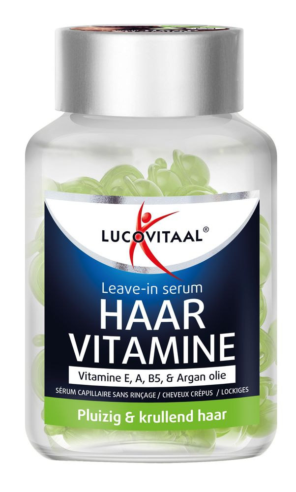 Haarvitamine Leave-in Serum Pluizig & Krullend Haar Capsules