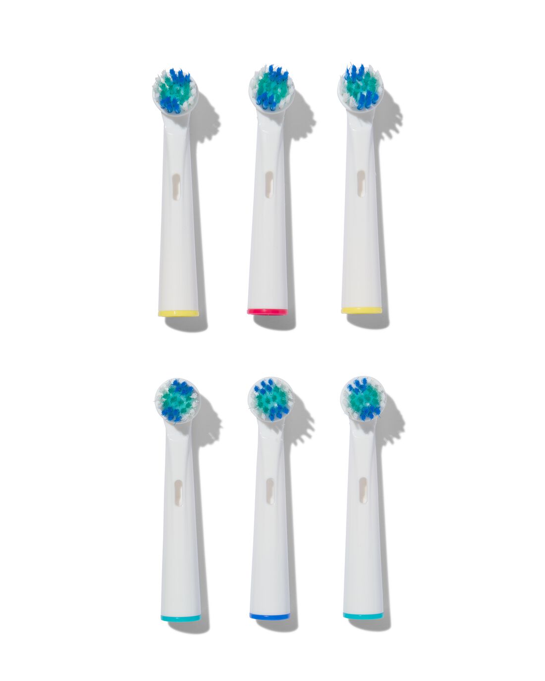 Opzetborstels medium - 6 stuks