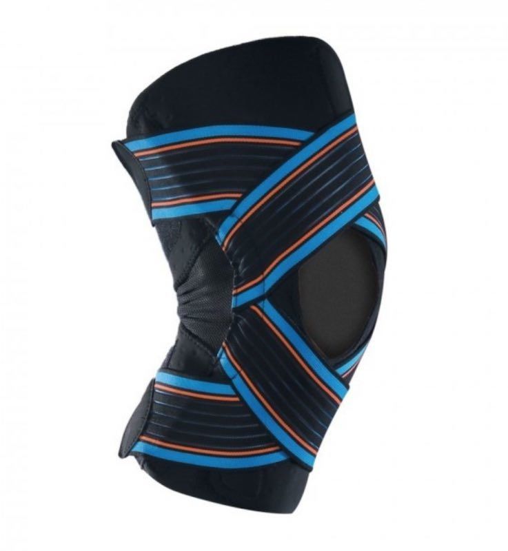 Kniebrace met Banden Universeel - Zwart