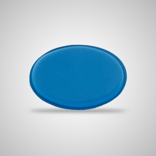 Ovale Hernia Pelotte Accessoire Blauw