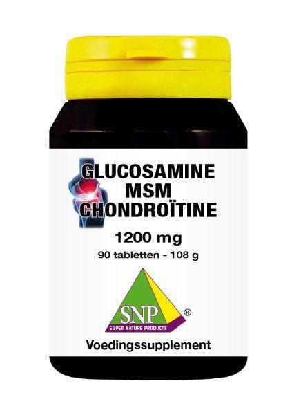 SNP Glucosamine msm chondroitine 90 tabletten