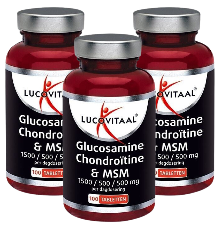 Glucosamine chondroÏtine msm 300 Tabletten