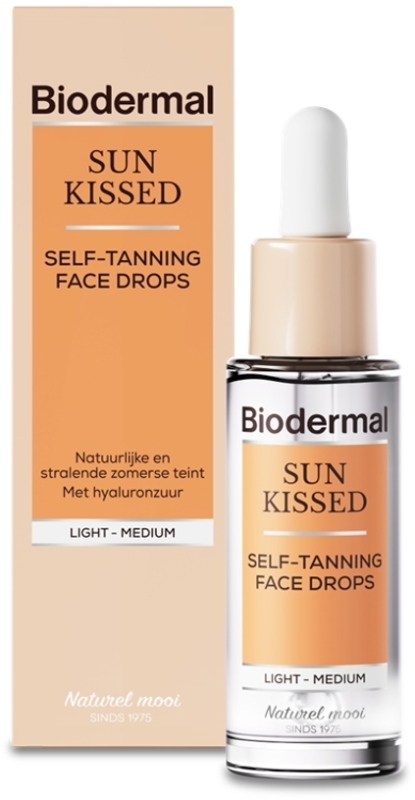 Sunkissed self-tanning face drops 30 ML