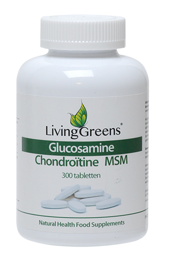 Livinggreens Glucosamine, chondroitine, msm 300tb