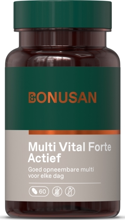 Bonusan Multi vital forte actief 60 tabletten