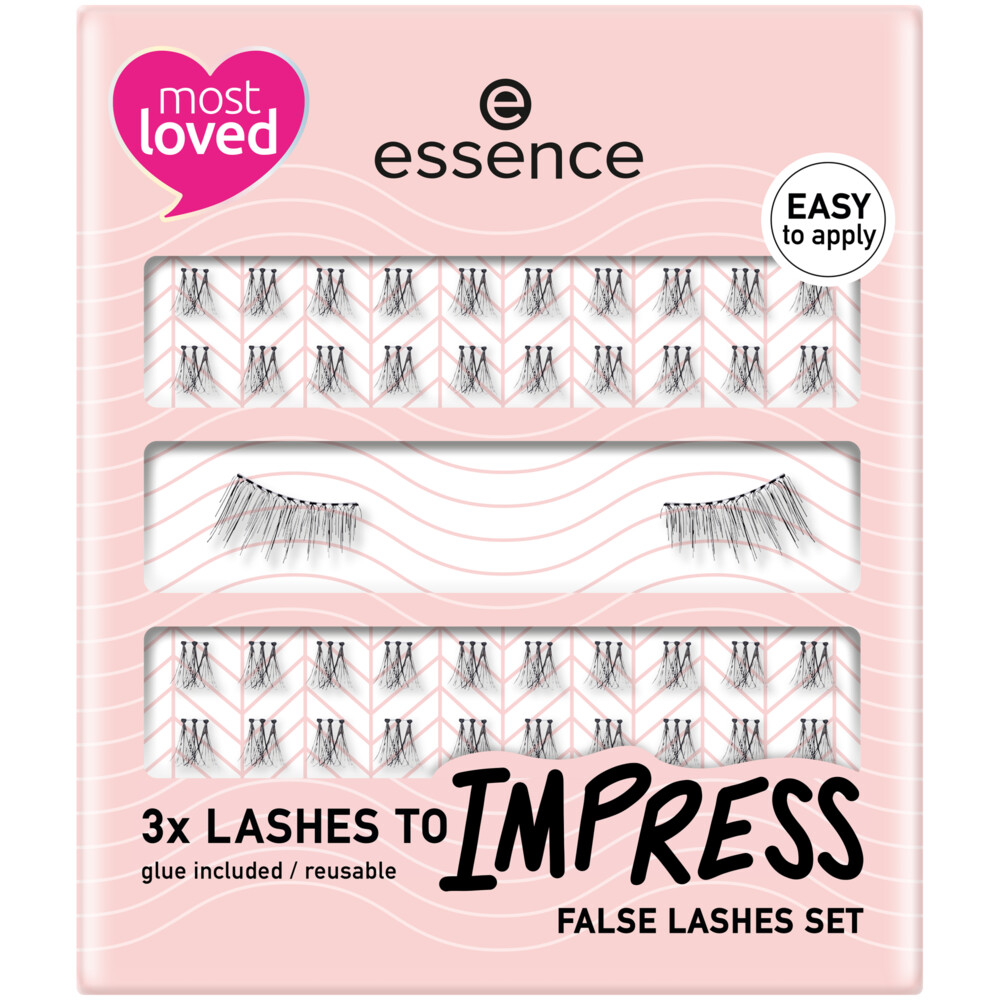 3x LASHES TO IMPRESS False Lashes Set 01 Hey pretty lashes!