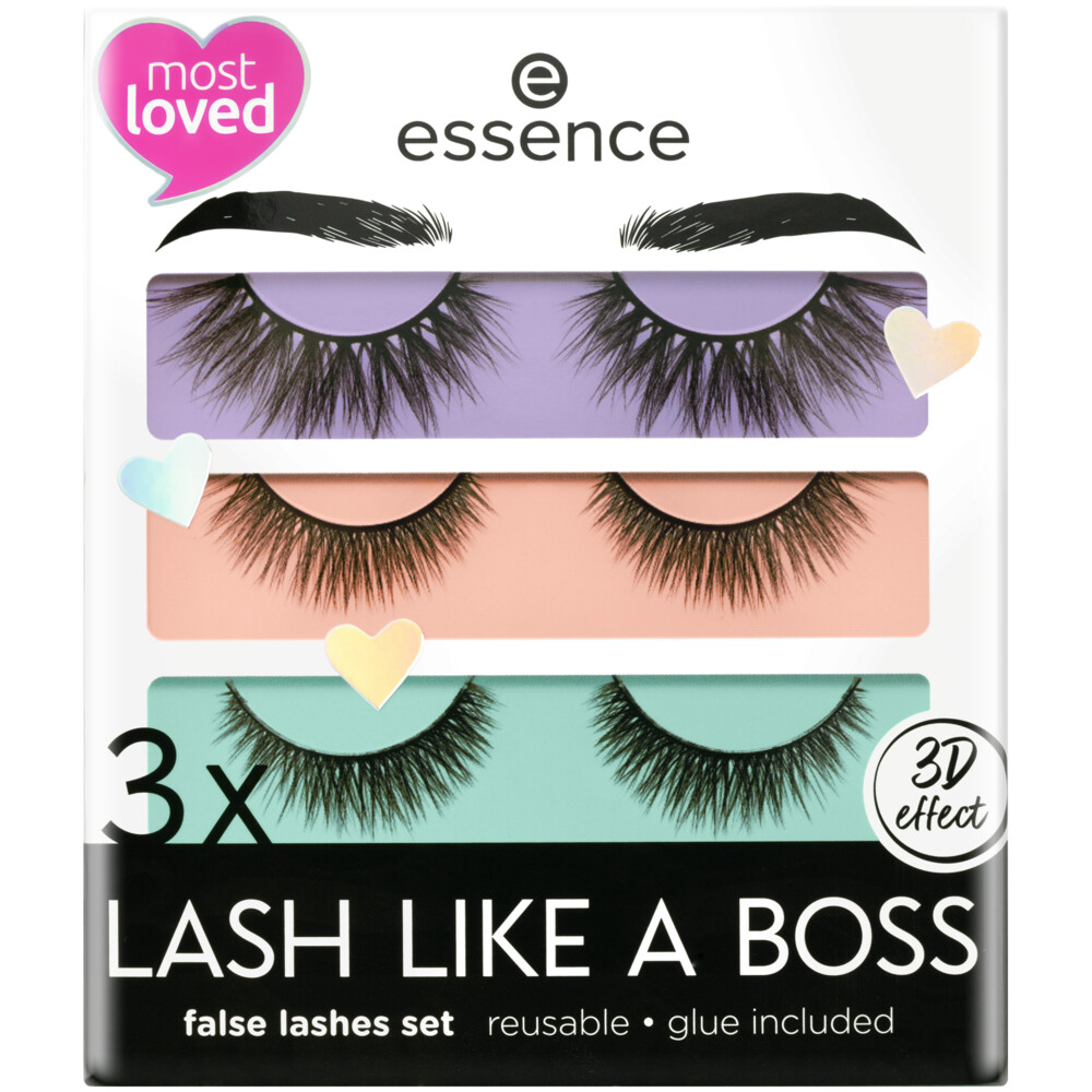 3x LASH LIKE A BOSS False Lashes Set 01 My most loved lashes