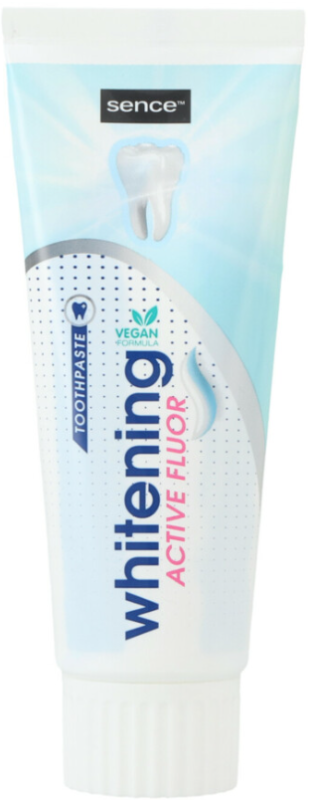 Tandpasta whitening active fluor 75 ML