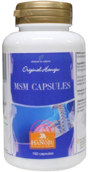 Hanoju Msm methyl 500mg 150vc