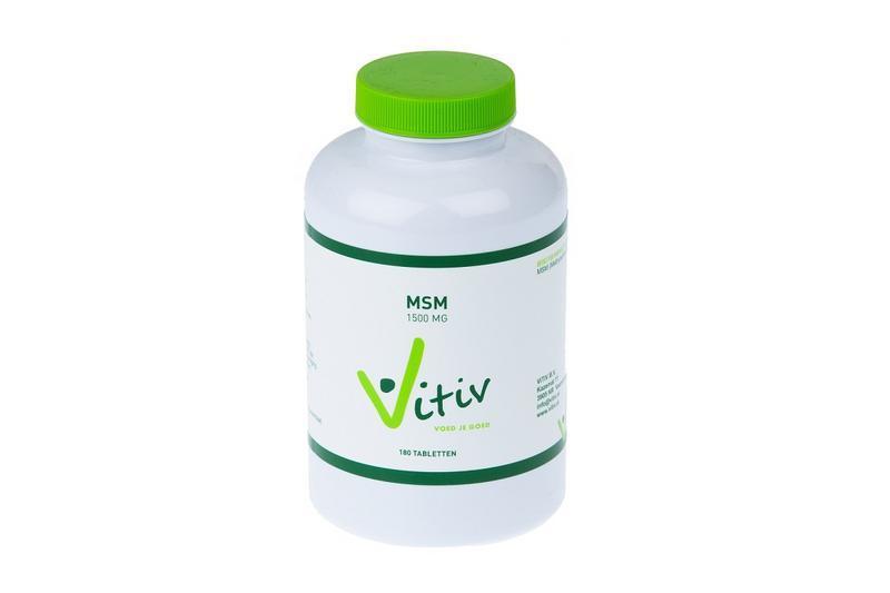 Vitiv Msm 1500 mg 180 Tabletten