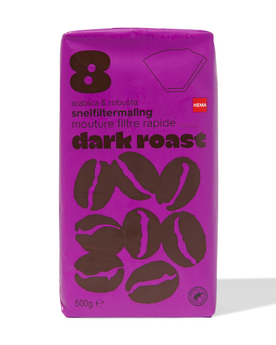 Filterkoffie dark roast - 500 gram
