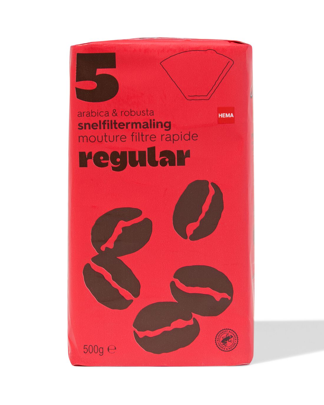 Filterkoffie regular - 500 gram