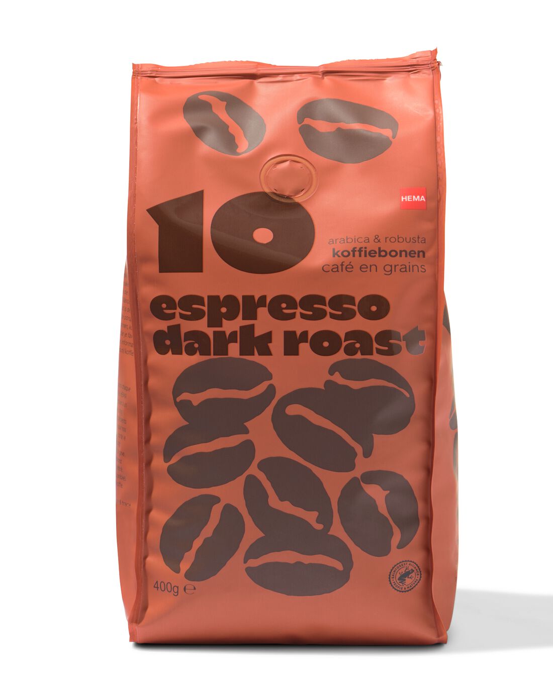 Koffiebonen espresso dark roast 400g