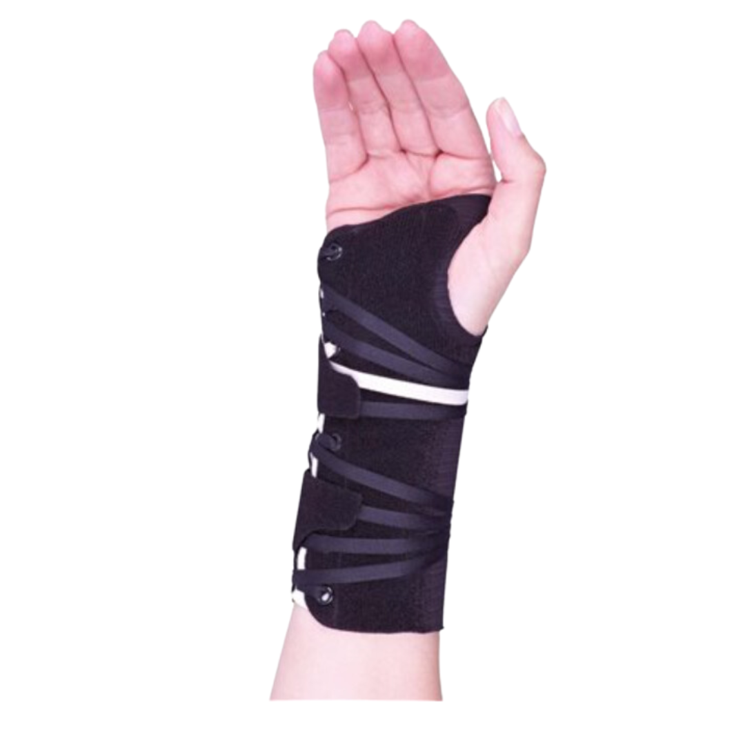 Basko Selection Wrist Soft - Polsorthese Zonder Duim Rechts - Zwart