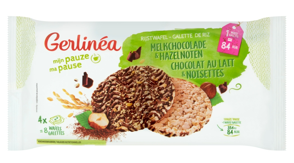 Rijstwafel Chocolade Hazelnoot