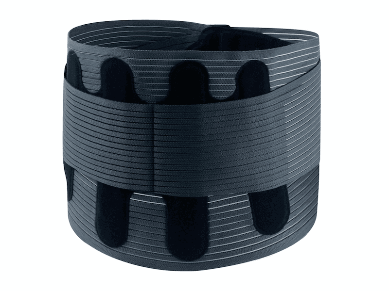 Lombastart Rugbrace Zwart