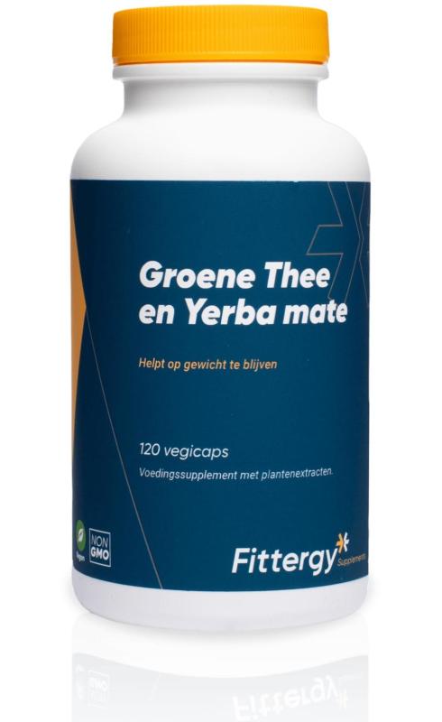 Groene thee en yerba mate 120ca