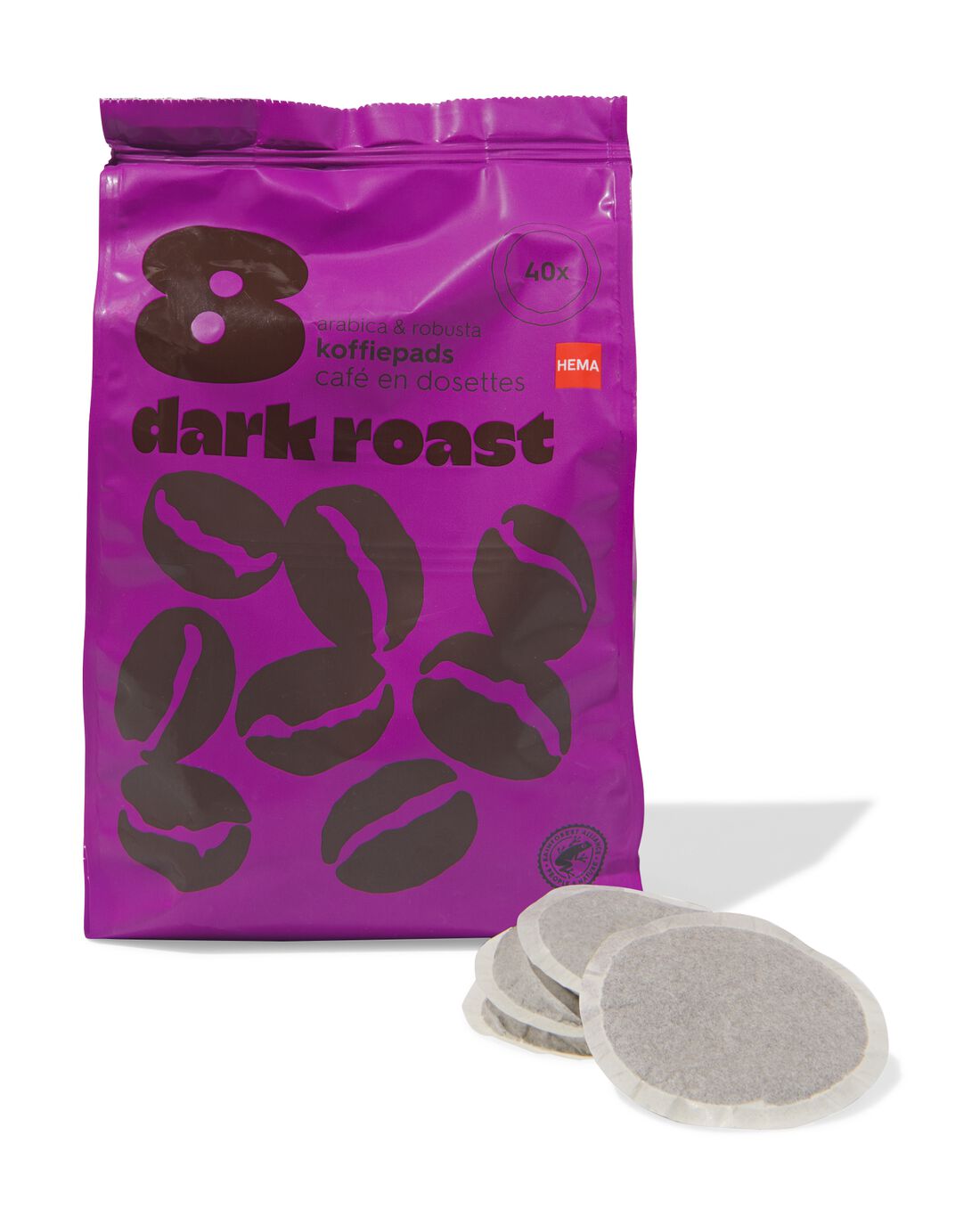 Koffiepads darkroast - 40 stuks