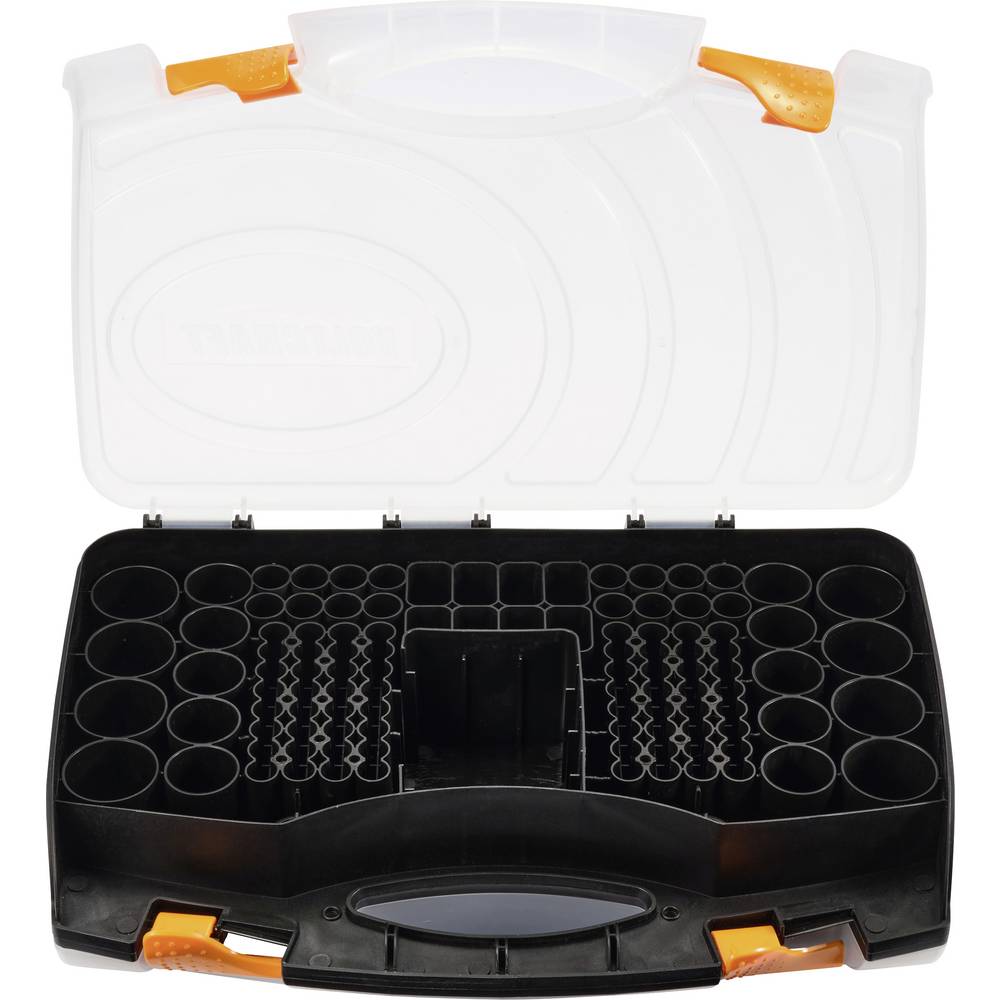GD BSB01 Batterijbox Aantal cellen: 180 AAA (potlood), AA (penlite), C (baby), D (mono), 9V (blok), Knoopcel (l x b x h) 350 x 90 x 235 mm