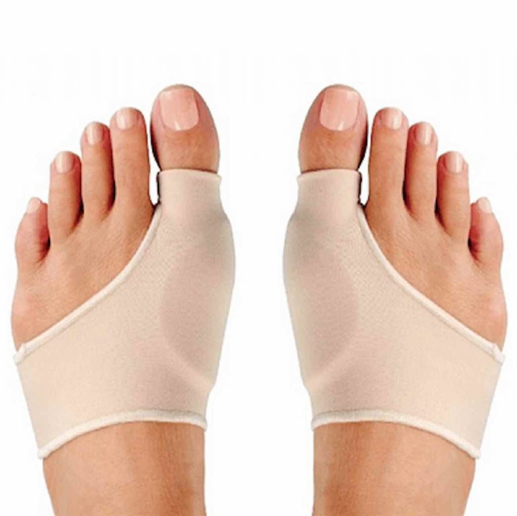 Bunionbeschermer Sok bij Hallux Valgus - Universeel - Beige - Per paar