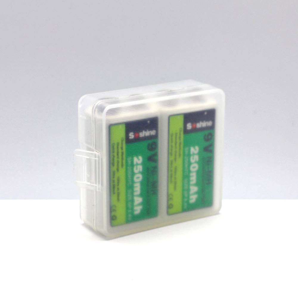 SBC-018 Batterijbox Aantal cellen: 2 9V (blok) (l x b x h) 54 x 52 x 19 mm