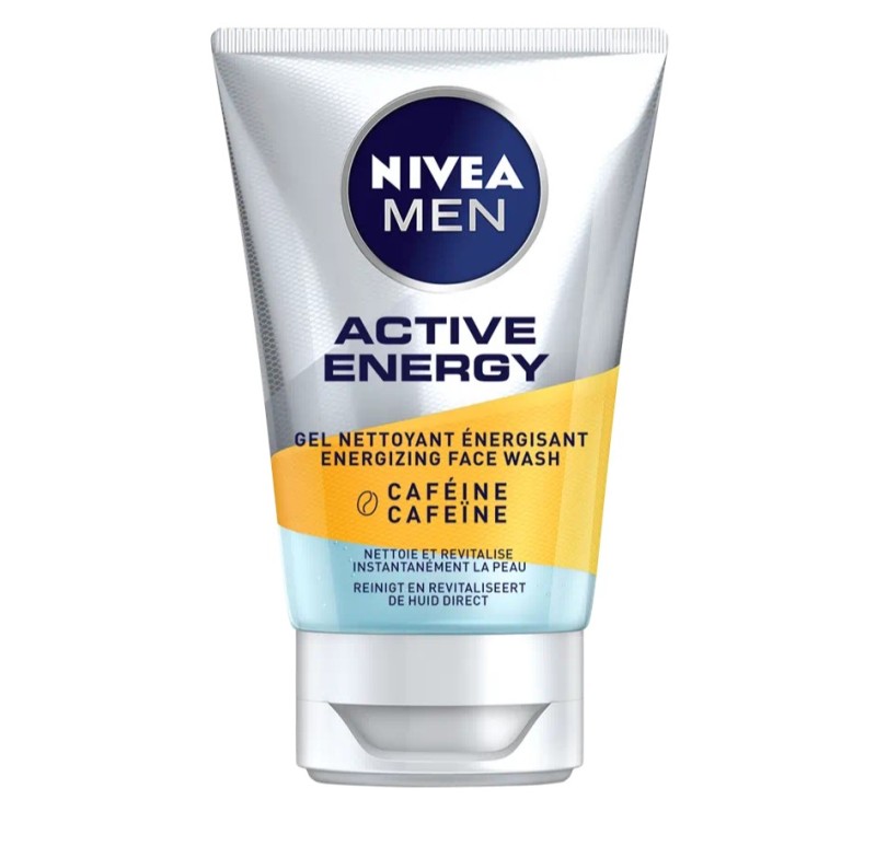 Men skin energy face cleansing gel 100ml