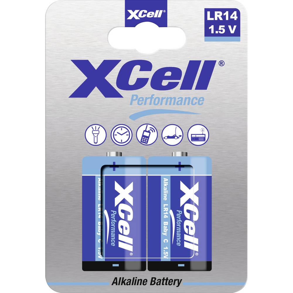 LR14HP C batterij (baby) Alkaline 1.5 V 2 stuk(s)