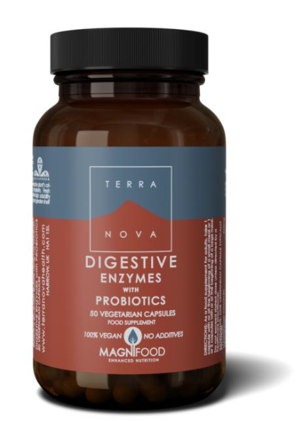 Terranova Digestive enzymes with probiotics 50ca