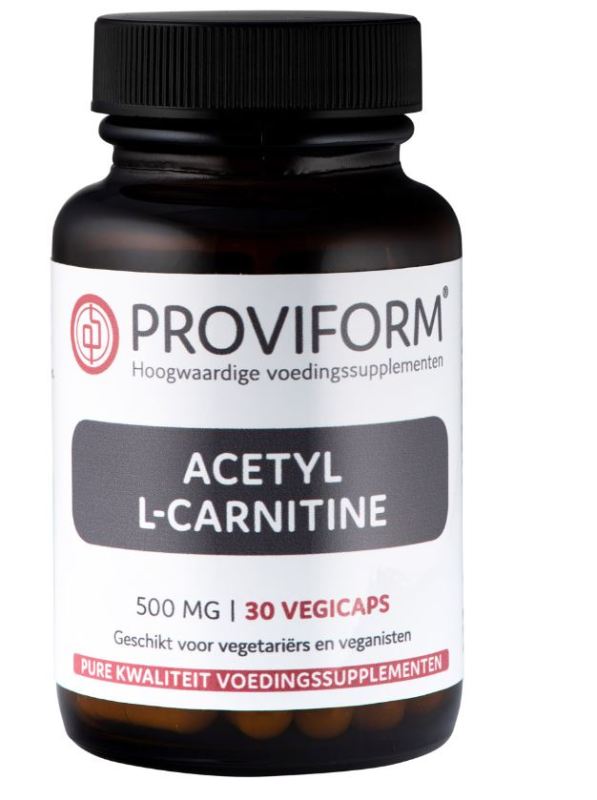 Acetyl l-carnitine 500mg 30vc