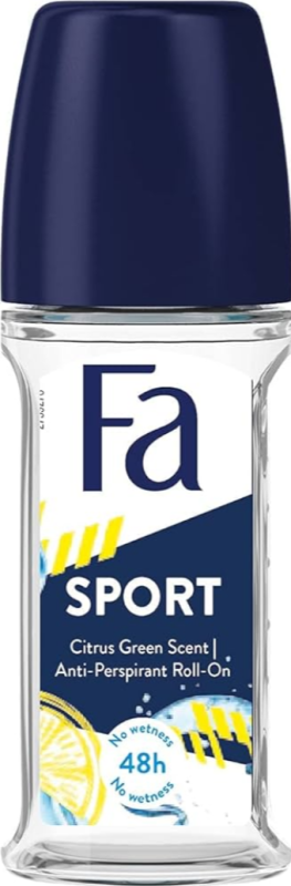 Sport antiperspirant roll-on citrus green scent 50 ML