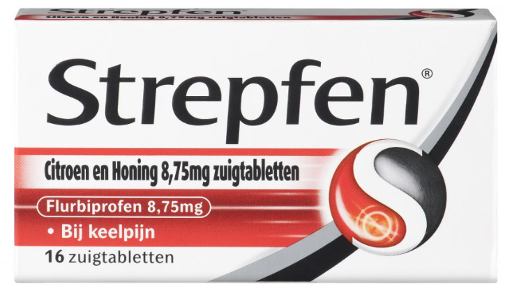 Honing & citroen 8,75mg 16 zuigtabletten