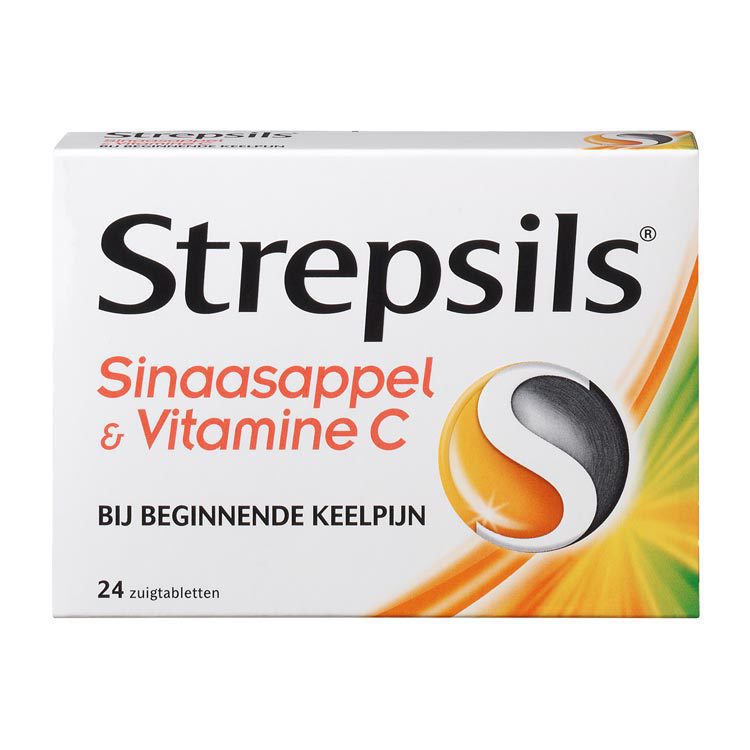 Sinaasappel & vitamine c 24 zuigtabletten