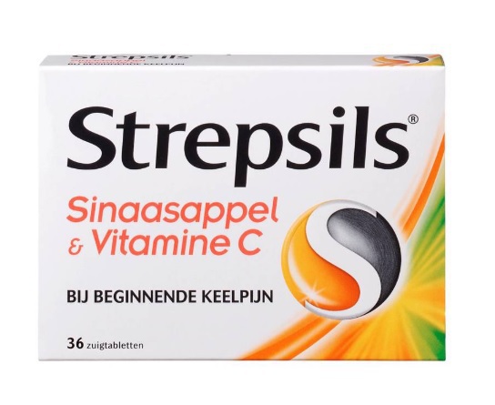 Sinaasappel & vitamine c 36 zuigtabletten