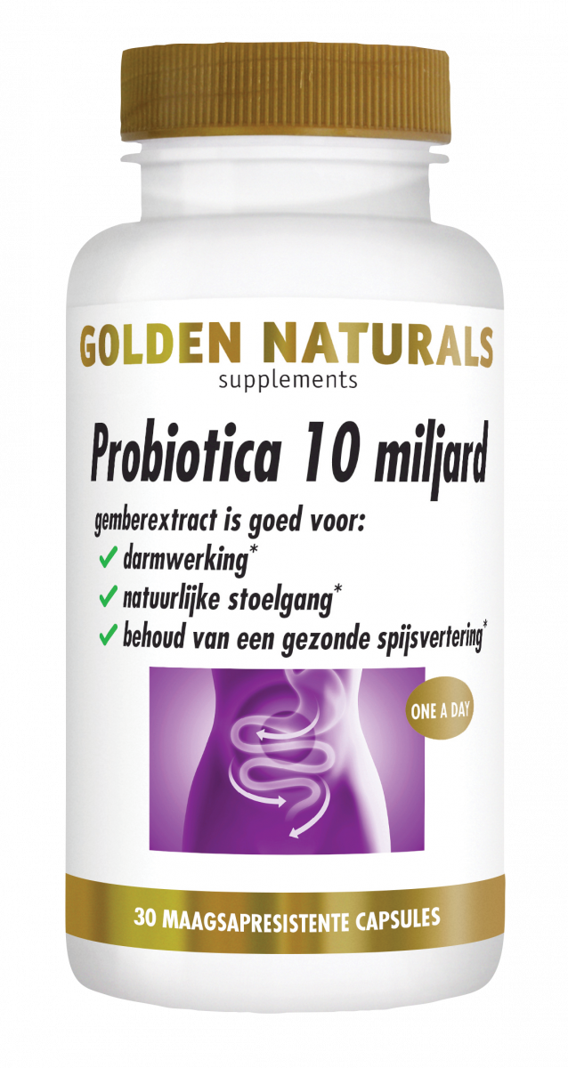 Golden Naturals Probiotica 10 Miljard Capsules